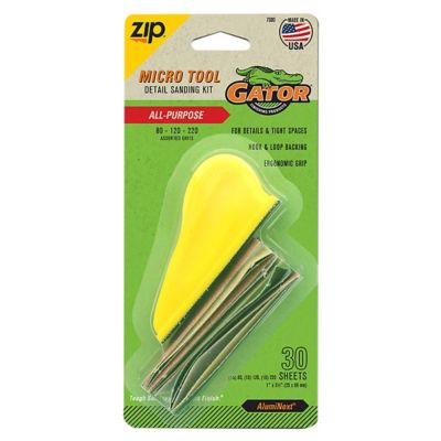 Big Gator Tools Gator Micro Zip Detailed Sanding Tool