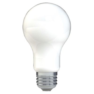 Image showing  60 Watt Equivalent 760-Lumen General Purpose A19 Soft LED Light Bulbs, Frosted, 2,700K, 4-Pack