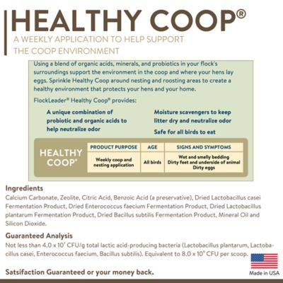 Image showing  Healthy Coop Cleaner, 12 lb.