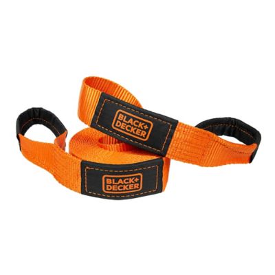 Black & Decker 2 IN. X 20 FT. LIGHT DUTY LOOP END RECOVERY STRAP 9,000 LB. BREAK STRENGTH