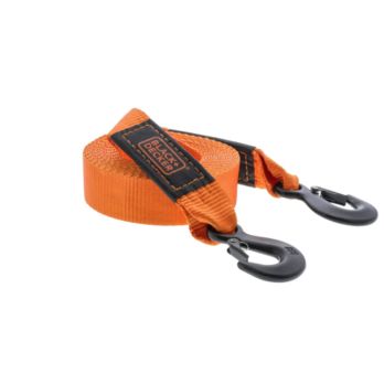 Black & Decker 2 IN. X 20 FT. LIGHT DUTY CLIP END TOW STRAP 9,000 LB. BREAK  STRENGTH at Tractor Supply Co.