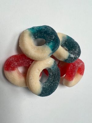 Tractor Supply Patriotic Rings Candy, 9 oz.
