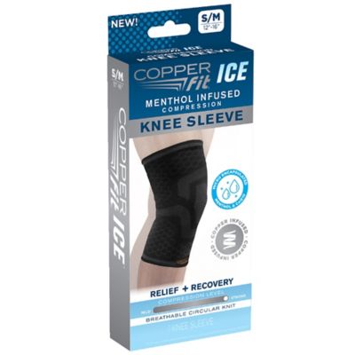 Image showing 6 th Copper Fit Ice Knee Sleeve, Large/Extra Large