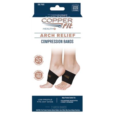 Copper Fit Arch Relief Compression Support Bands