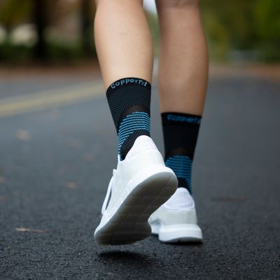 Image showing  Ice Plantar Fascia Ankle Sleeve, L/XL, 2 pc.