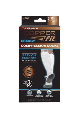 Image showing  Unisex Adult Energy Compression Socks, 1-Pair