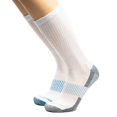Image showing  Unisex Adult Crew Socks, 2-Pairs