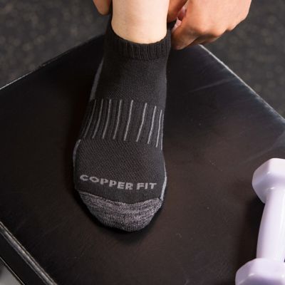 Image showing  Unisex Adult Sports Ankle Socks, 3-Pairs