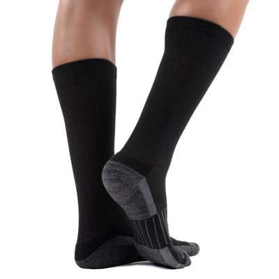 Image showing  Unisex Adult Crew Socks, 2-Pairs