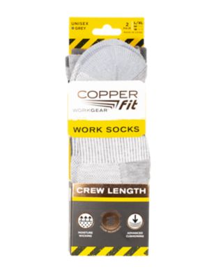 Image showing  Unisex Adult Work Socks, 2-Pairs