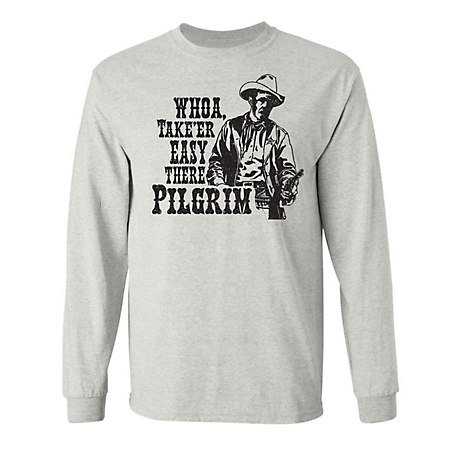 Lost Creek Men's Long-Sleeve Printed Pilgrim T-Shirt at Tractor Supply Co.