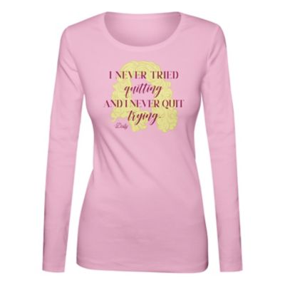 Lost Creek Women's Long-Sleeve Printed Never Quit T-Shirt