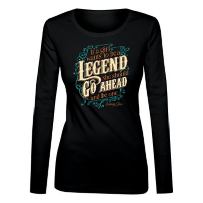 Lost Creek Women's Printed Go Ahead Long-Sleeve T-Shirt