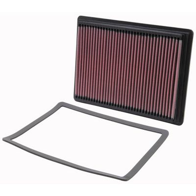 K&N Premium High Performance Replacement Engine Air Filter, Washable, 33-2086