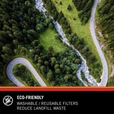 Image showing 5 th K&N Premium High Performance Washable Engine Air Filter, 33-2231