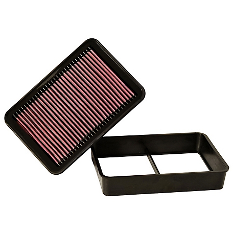 K&N Premium High Performance Replacement Engine Air Filter, Washable, 33-2392