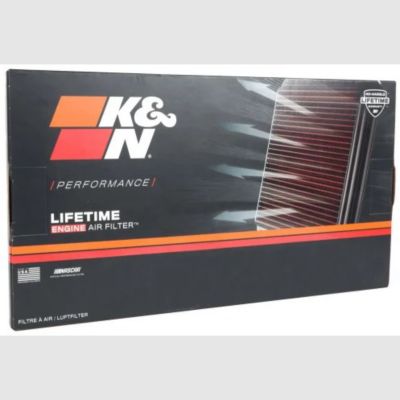 Image showing 8 th K&N Premium High Performance Washable Engine Air Filter, 33-2402