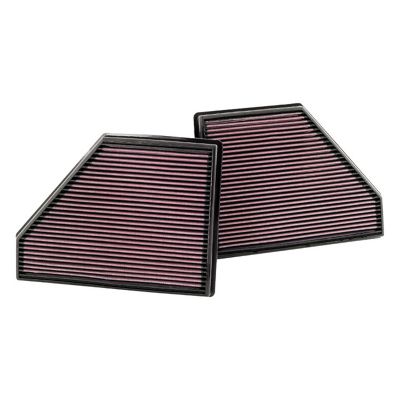 K&N Premium High Performance Replacement Engine Air Filter, Washable, 33-2407