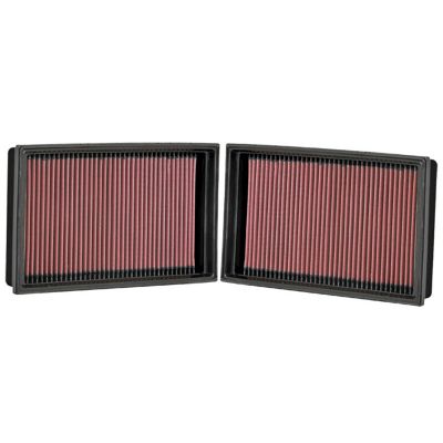 K&N Premium High Performance Replacement Engine Air Filter, Washable, 33-2410