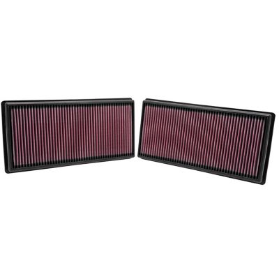 K&N Premium High Performance Replacement Engine Air Filter, Washable, 33-2446