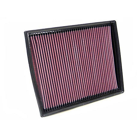 K&N Premium High Performance Replacement Engine Air Filter, Washable, 33-2787