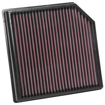 K&N Premium High Performance Replacement Engine Air Filter, Washable, 33-3127