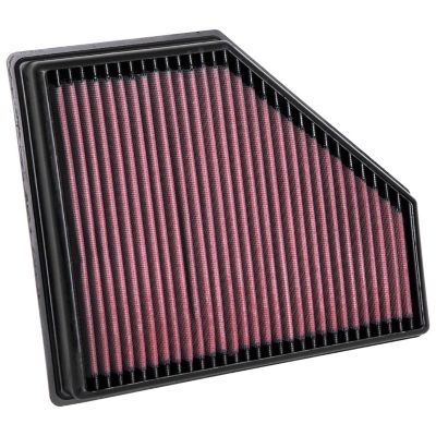 K&N Premium High Performance Replacement Engine Air Filter, Washable, 33-3136