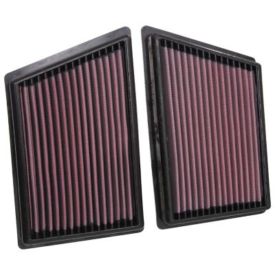 K&N Premium High Performance Replacement Engine Air Filter, Washable, 33-3153