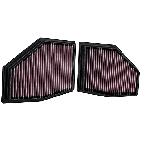 K&N Premium High Performance Replacement Engine Air Filter, Washable, 33-3155