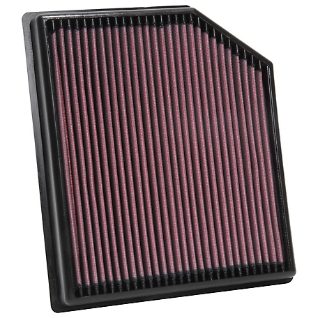 K&N Premium High Performance Replacement Engine Air Filter, Washable, 33-5077