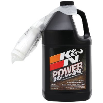 K&N Power Kleen Air Filter Cleaner and Degreaser, Restore Engine Air Filter Performance, 1 gal.