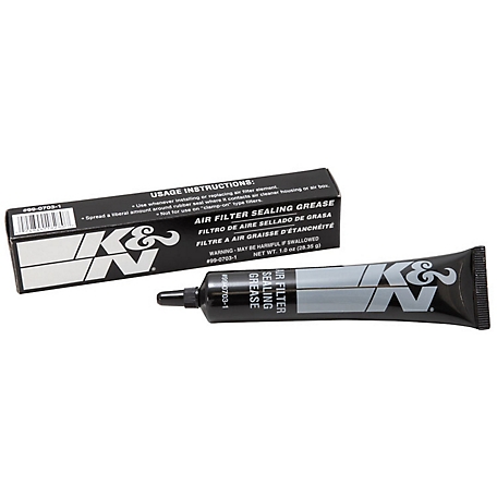 K&N Sealing Grease, Prevents Air Leaks with Airtight Fit, 1 oz.