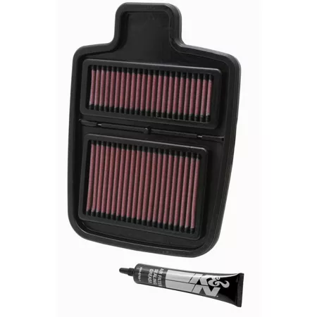 K&N Powersport High Performance Engine Air Filter AC-7009 Replacement Air Filter Black Automotive Air Filters