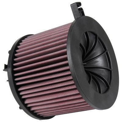 K&N Premium High Performance Replacement Engine Air Filter for 2015-2021 Audi Models, Washable, E-0646