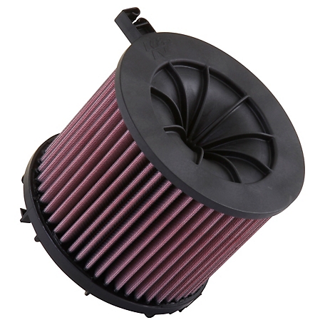K&N Premium High Performance Replacement Engine Air Filter for 2015-2021 Audi Models, Washable, E-0648