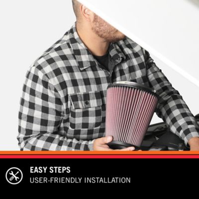 Image showing  Premium High Performance Washable Engine Air Filter, E-1986