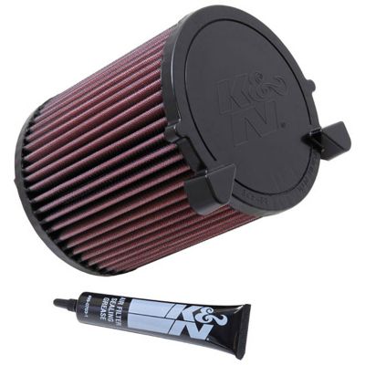 K&N High Performance Premium Powersport Engine Air Filter, Washable, 2003-2016 Volkswagen, Seat, Skoda, Audi