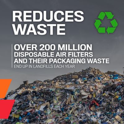 Image showing  Premium High Performance Washable Engine Air Filter, E-3212