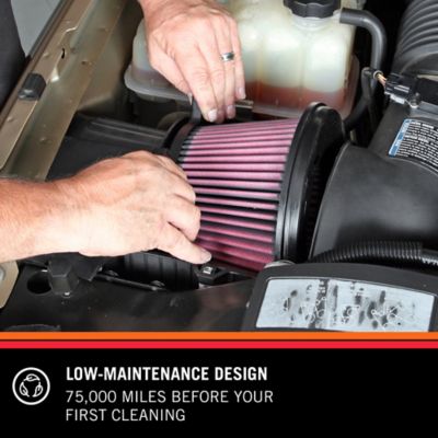 Image showing  Premium High Performance Washable Engine Air Filter, E-3450
