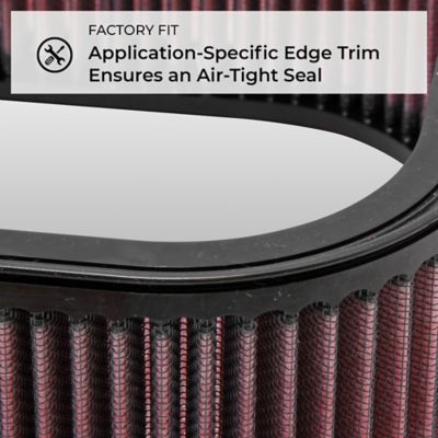 Image showing  High Performance Premium Powersport Engine Air Filter, HA-1199