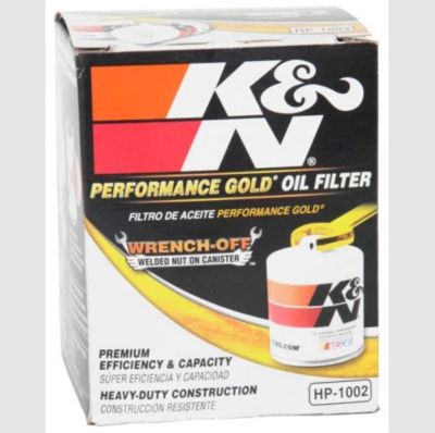 Image showing 8 th K&N Premium Oil Filter, HP-1002