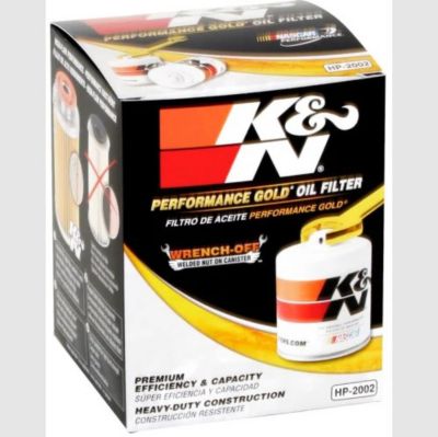 Image showing 8 th K&N Premium Oil Filter, HP-2002