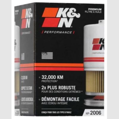 Image showing 6 th K&N Premium Oil Filter, HP-2006