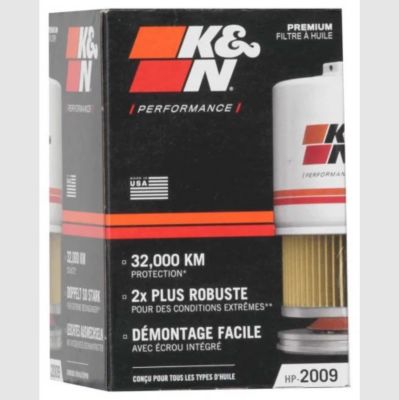 Image showing 8 th K&N Premium Oil Filter, HP-2009
