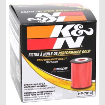Image showing 8 th K&N Premium Oil Filter, HP-7014