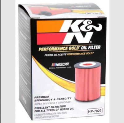 Image showing 8 th K&N Premium Oil Filter, HP-7023