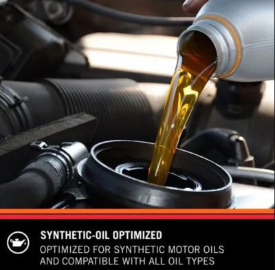 Image showing 6 th K&N Premium Oil Filter, HP-7026