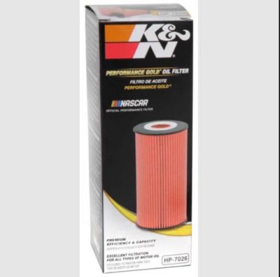 Image showing 8 th K&N Premium Oil Filter, HP-7026