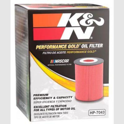 Image showing 8 th K&N Premium Oil Filter, HP-7043