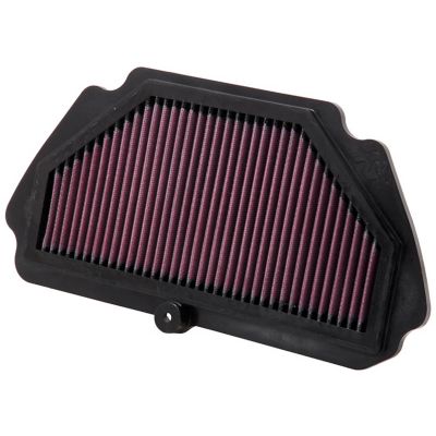 K&N High Performance Premium Powersport Engine Air Filter, 2009-2019 Kawasaki Ninja ZX-6R and More